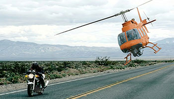 Aerial Photography -- Helicopters Over Cincinnati